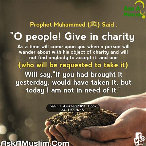 charity islam quotes